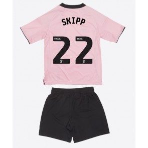 Leicester City Oliver Skipp #22 Replica Third Stadium Kit for Kids 2025-26 Short Sleeve (+ pants)
